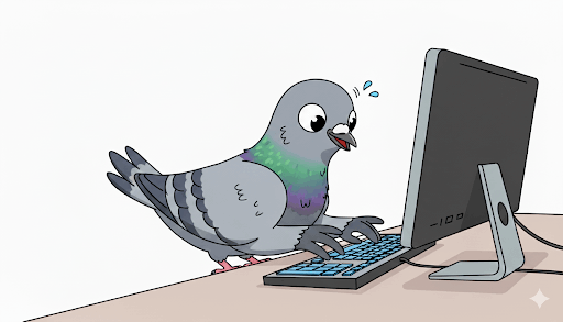 ハト利用者さん